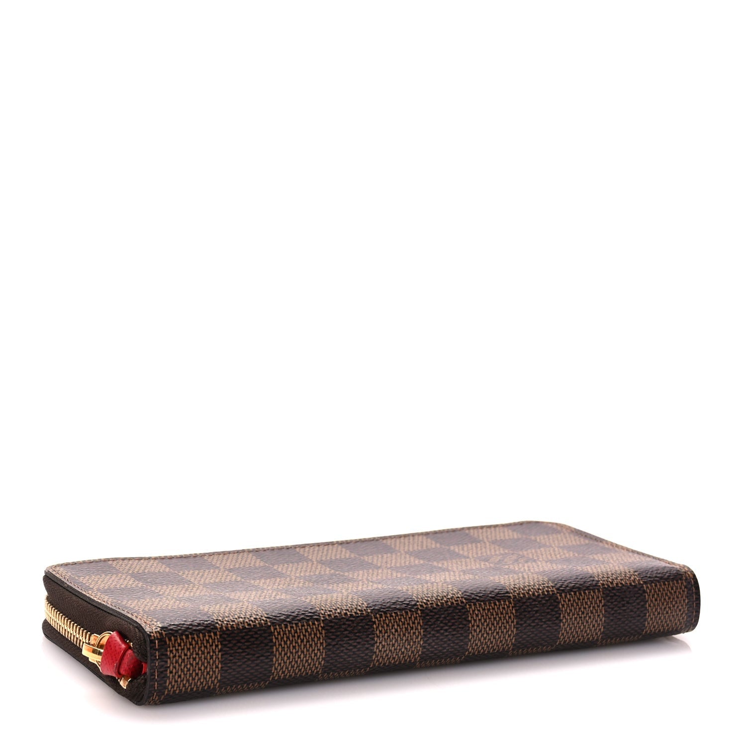 Louis Vuitton Damier Ebene Clemence Wallet Cherry 4 of 7