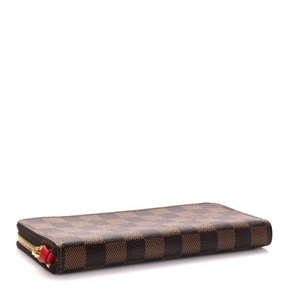 Louis Vuitton Damier Ebene Clemence Wallet Cherry 4 of 7