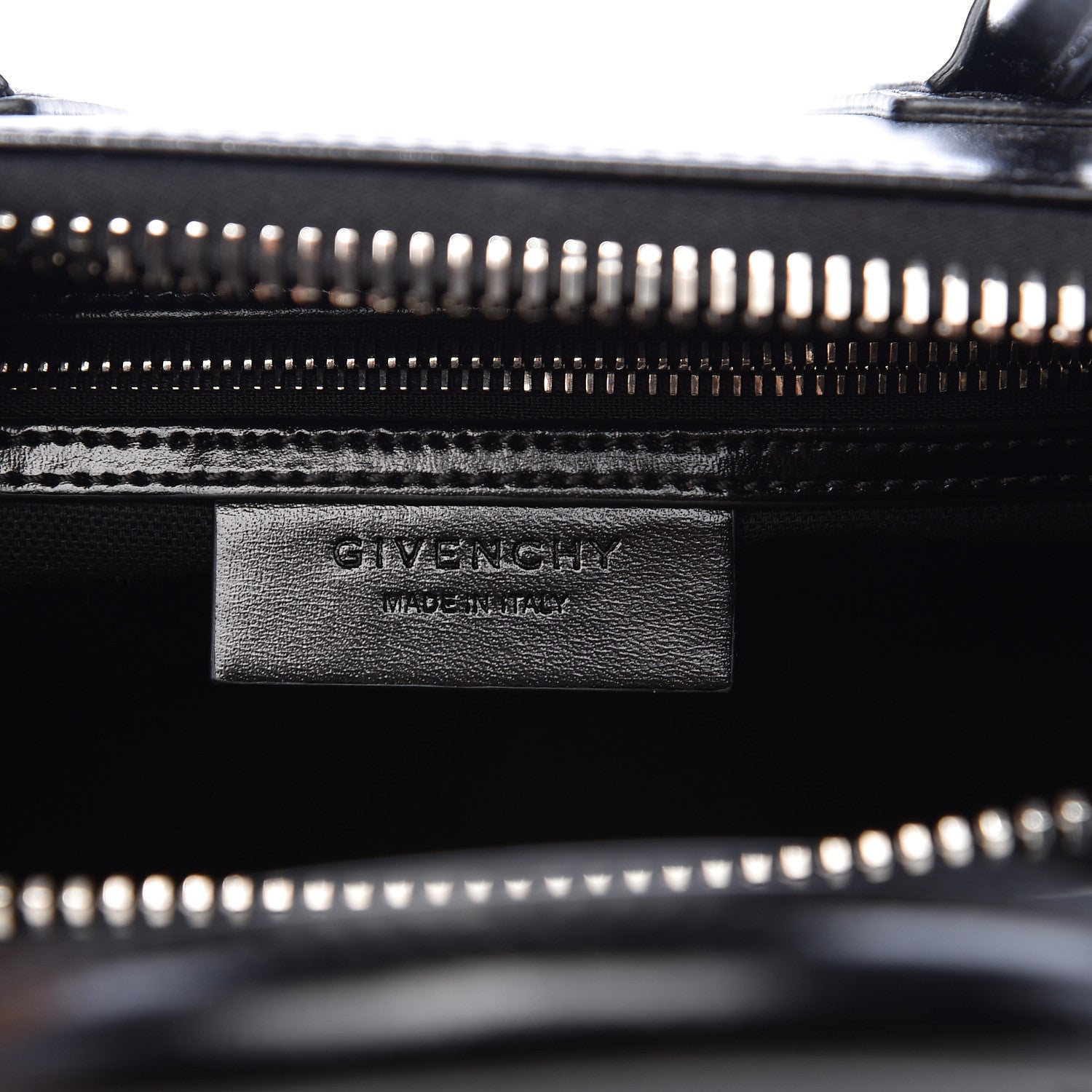 Givenchy Shiny Lord Calfskin Small Antigona Black 6 of 11