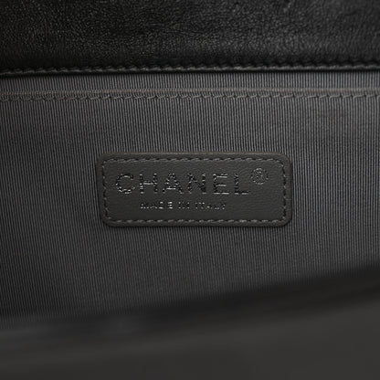 Chanel Calfskin Quilted Medium Boy Flap Black 6 of 13