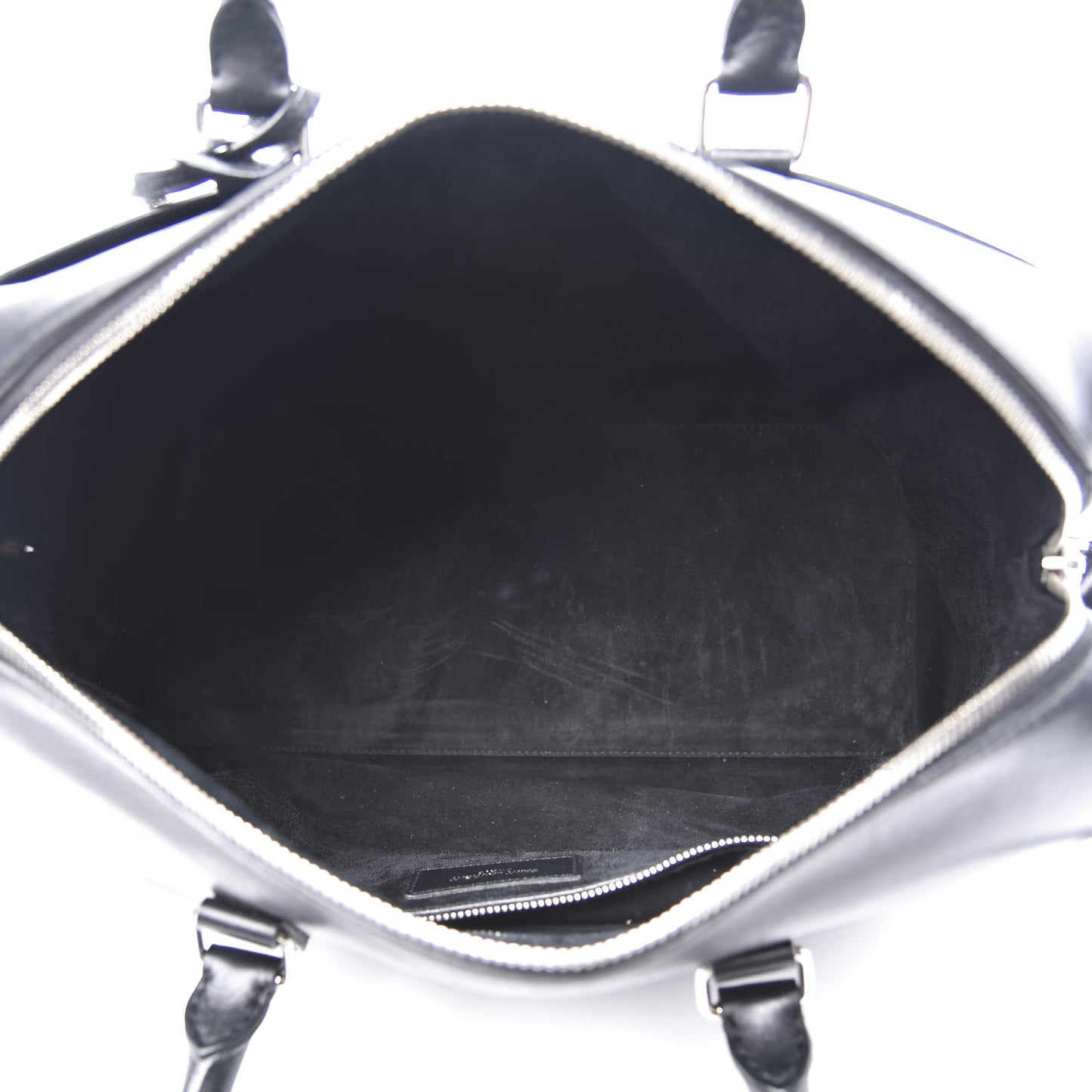 Calfskin Studded Classic Duffle 6 Black