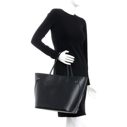 Louis Vuitton Epi Neverfull MM Black 2 of 7