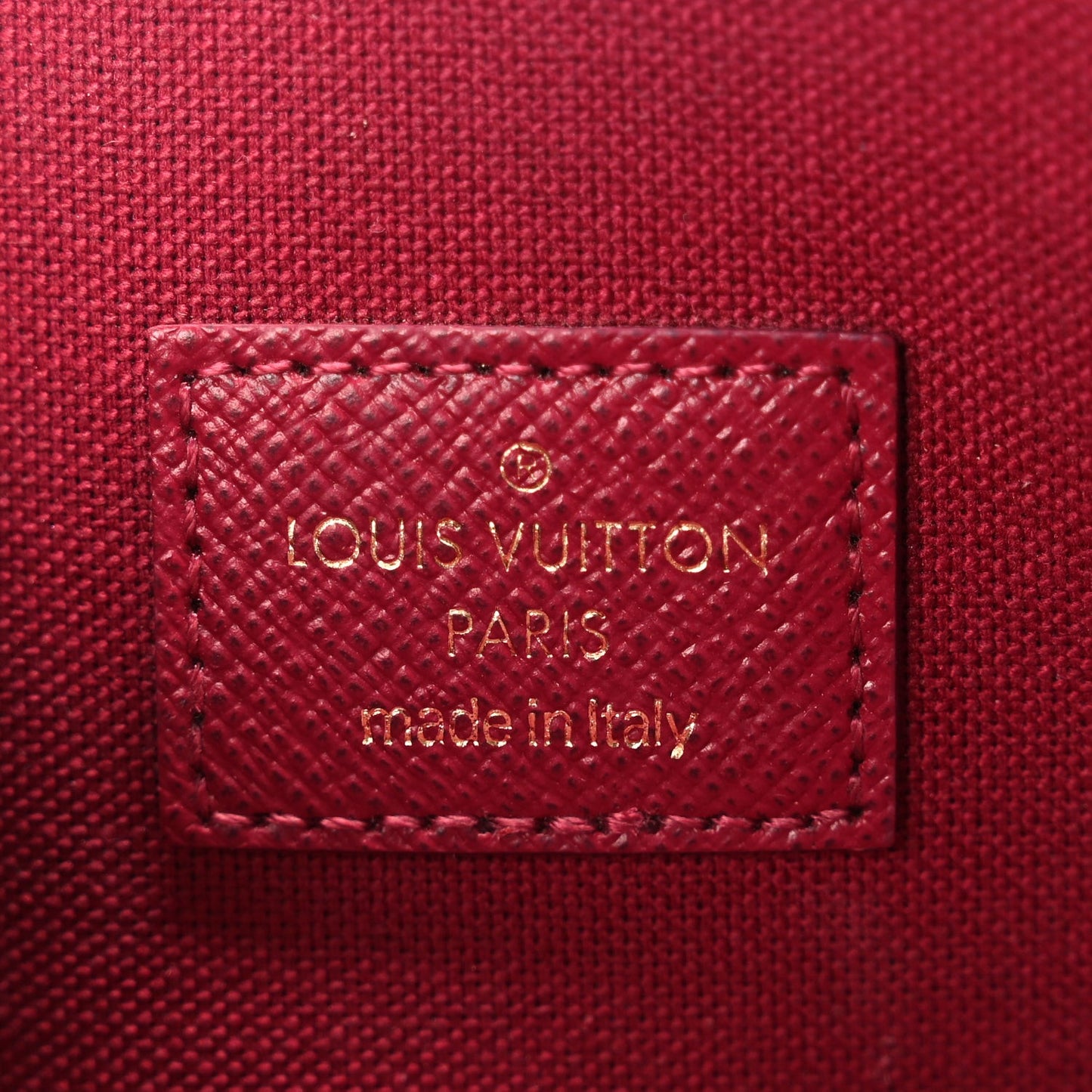 Monogram Pochette Felicie Chain Wallet Fuchsia