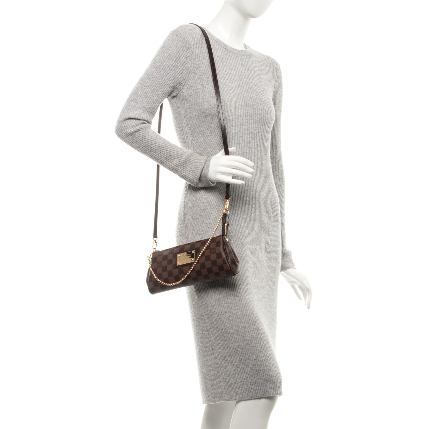 Damier Ebene Eva Clutch