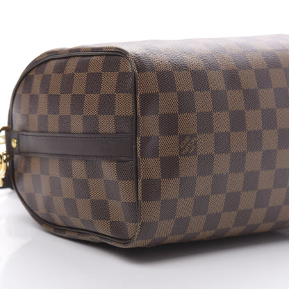 Louis Vuitton Damier Ebene Speedy Bandouliere 25 10 of 12