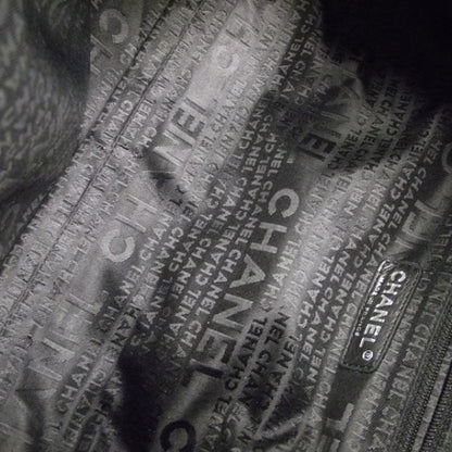 Chanel Deerskin Stitched Bowler Black 7 of 12