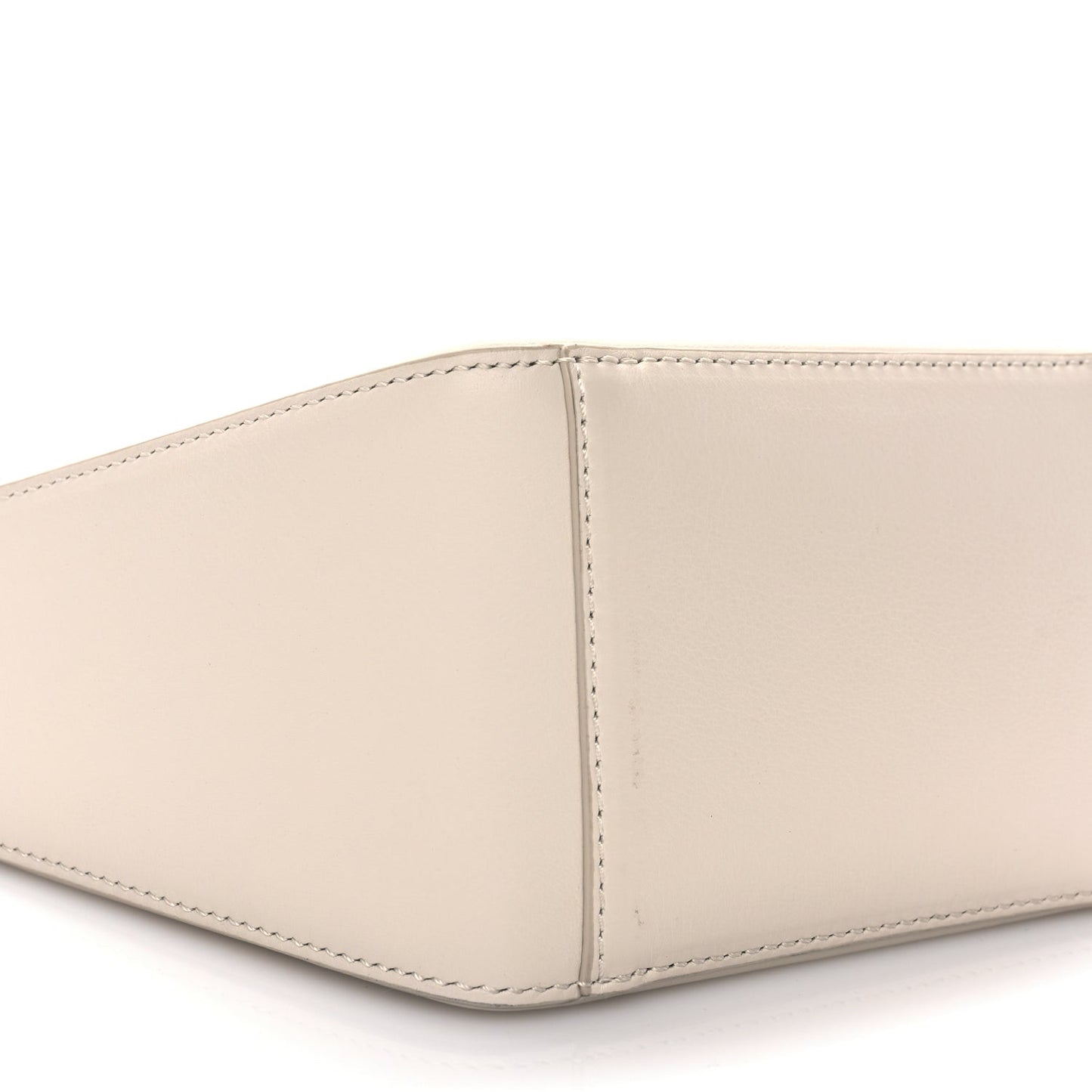 Calfskin Mini Hammock Hobo Soft White