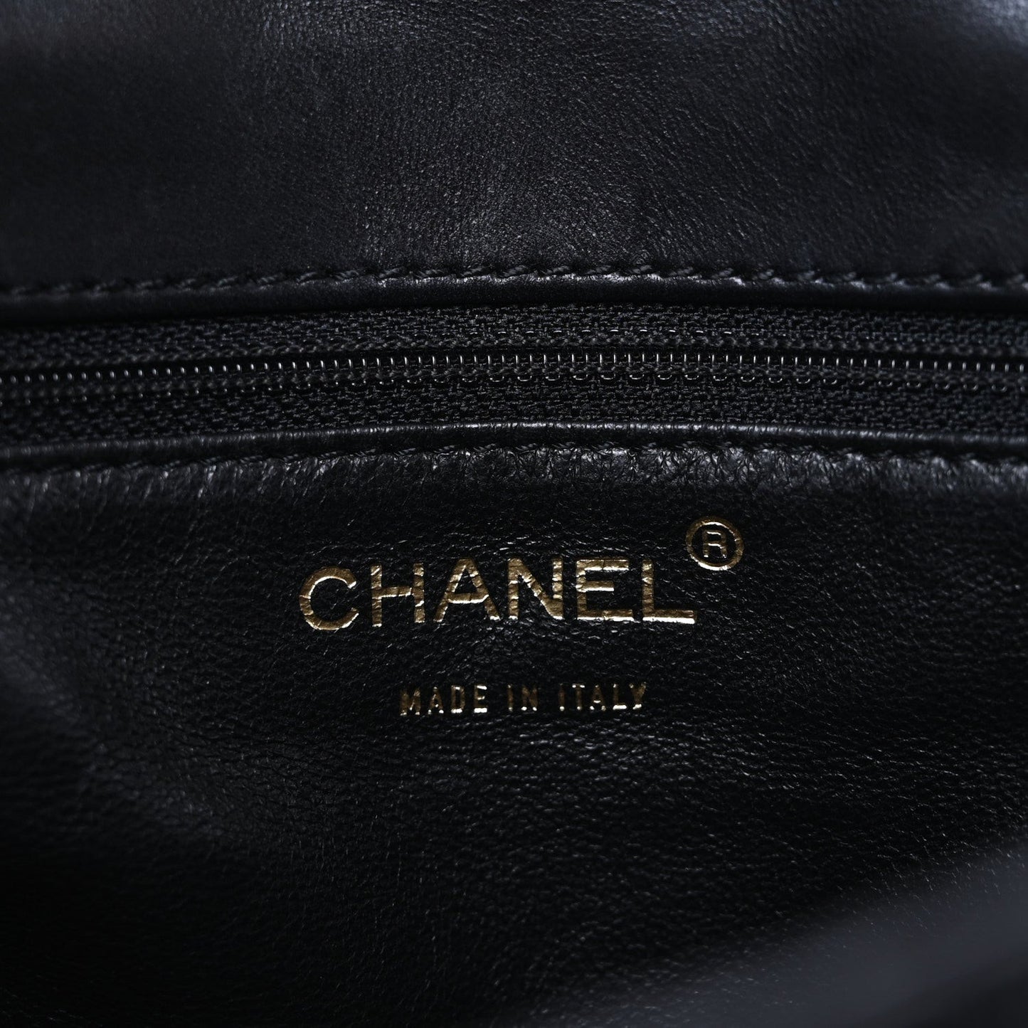Lambskin Quilted Clutch Black