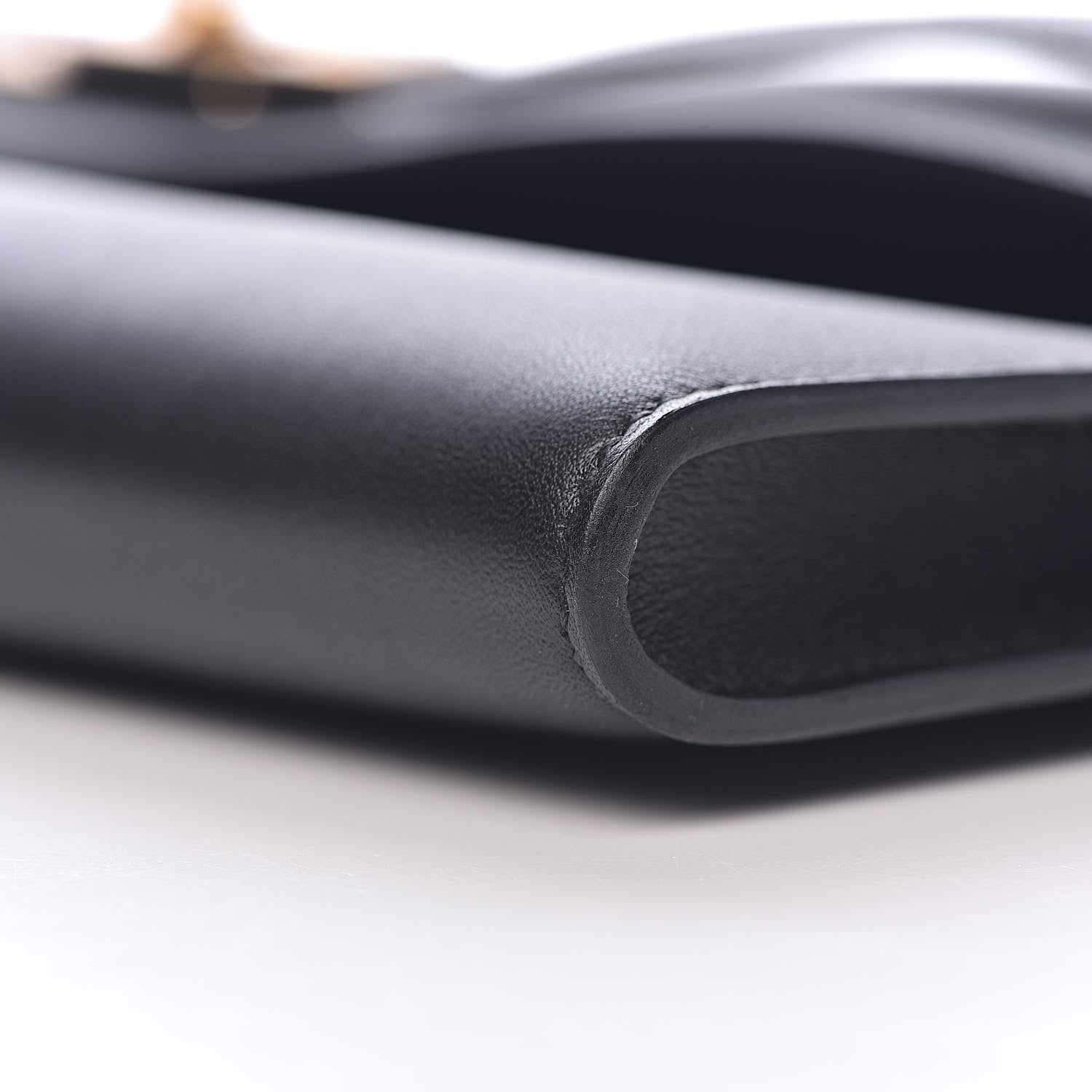 Hermes Swift Kelly Cut Clutch Pochette Black 23 of 24