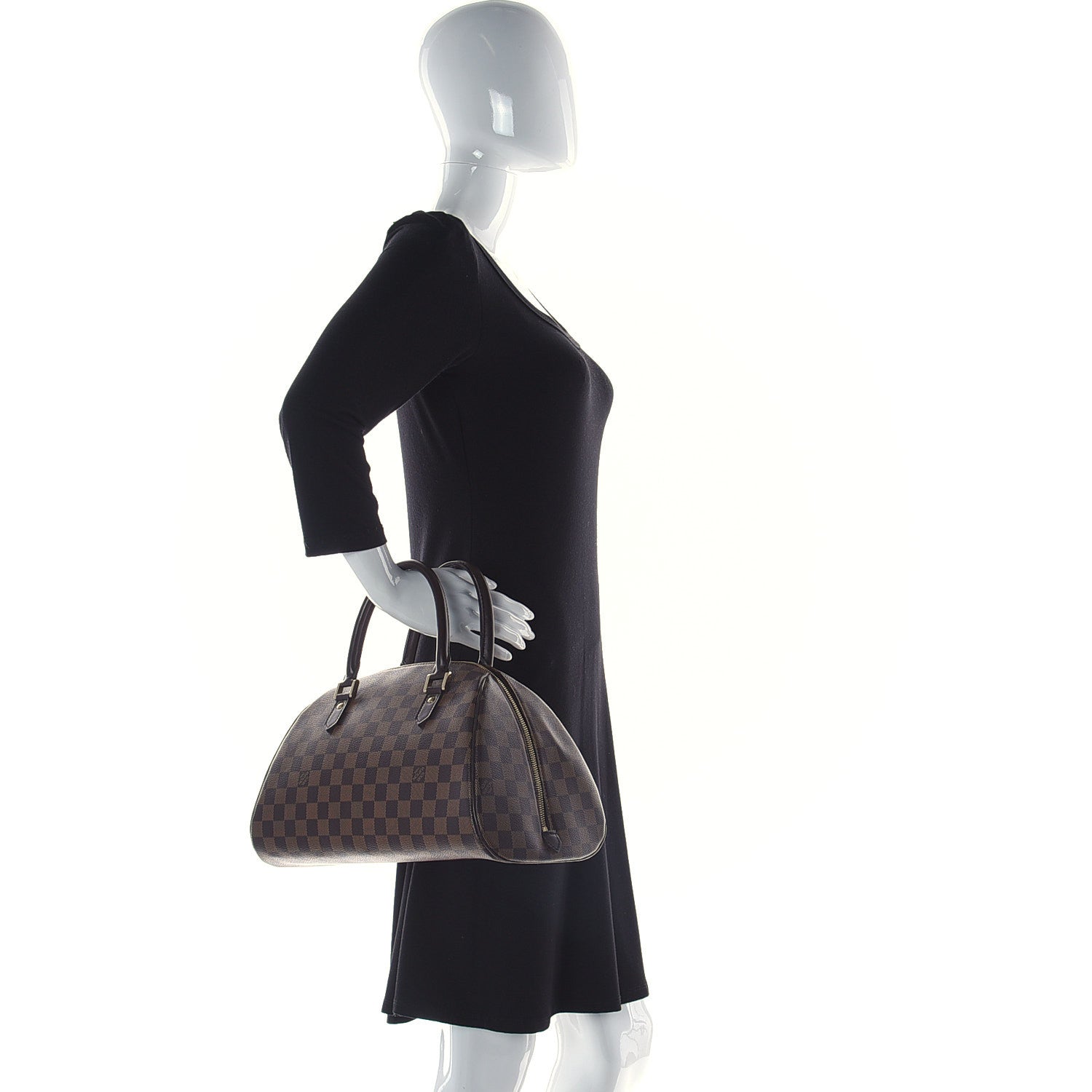 Louis Vuitton Damier Ebene Ribera MM 2 of 10