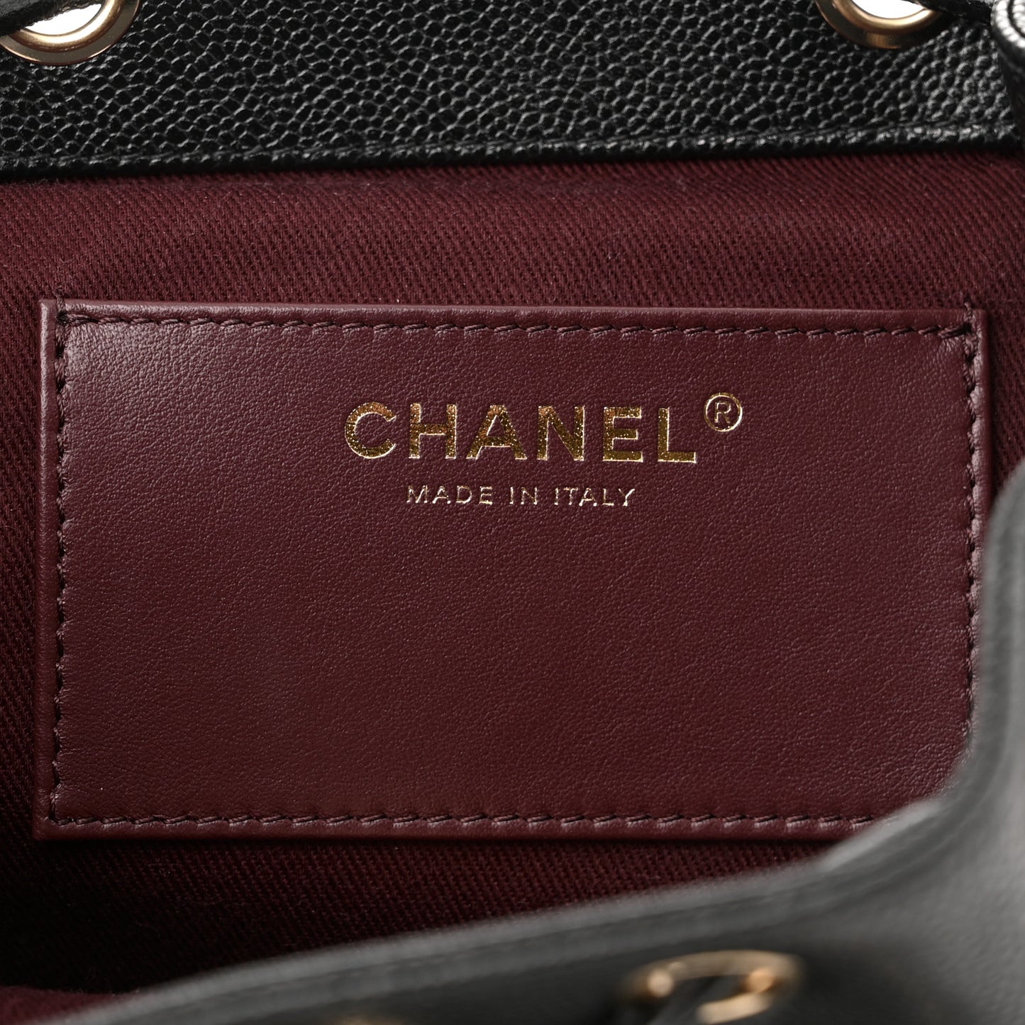 Caviar Quilted Mini Business Affinity Backpack Black