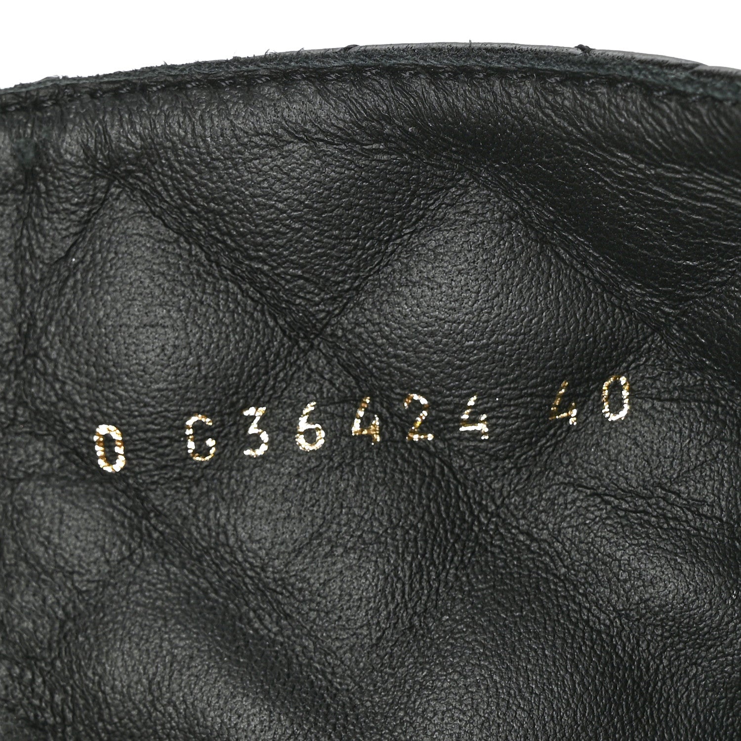 Chanel Shiny Calfskin Quilted Lace Up Combat Boots 40 Black 6 of 8