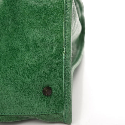 Balenciaga Agneau Classic Hardware Work Vert Trefle 10 of 12