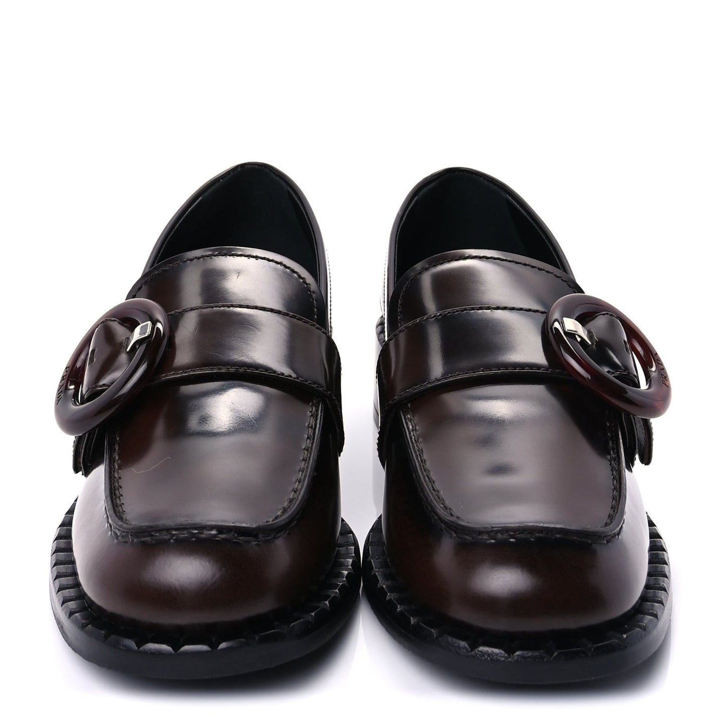 Spazzolato Fume Sienna Loafers 37  Bruciato