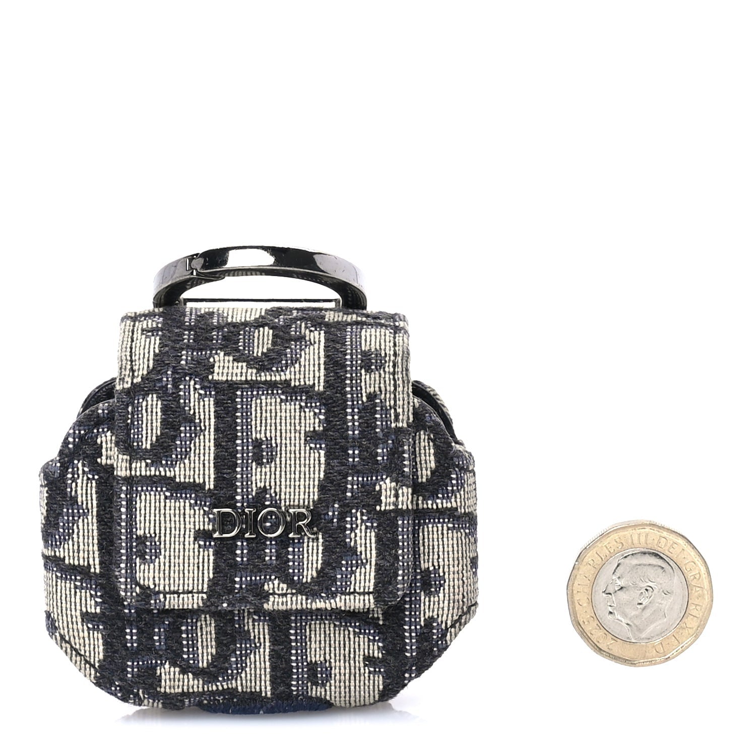 Christian Dior Oblique Airpod Pro Case  Blue 1 of 7