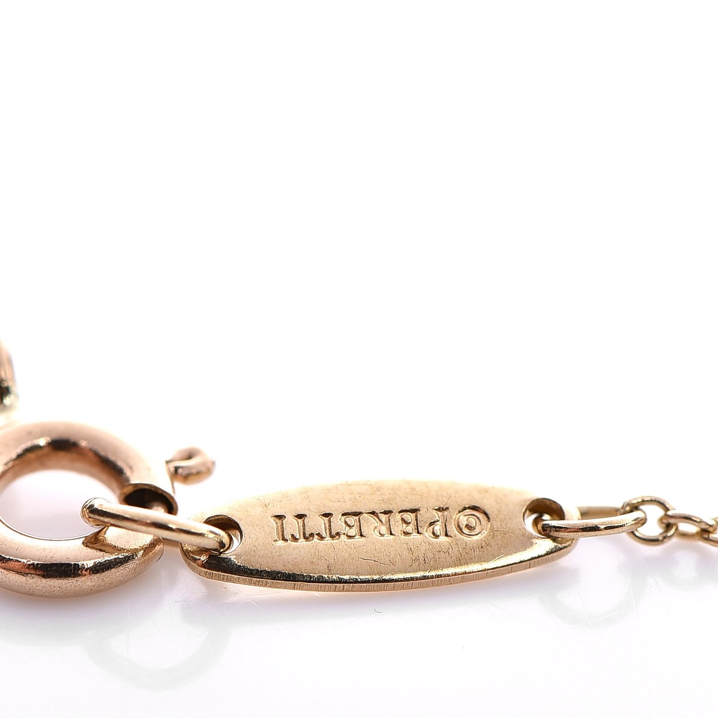 18K Yellow Gold Diamond .03ct Elsa Peretti Diamonds by the Yard Bracelet