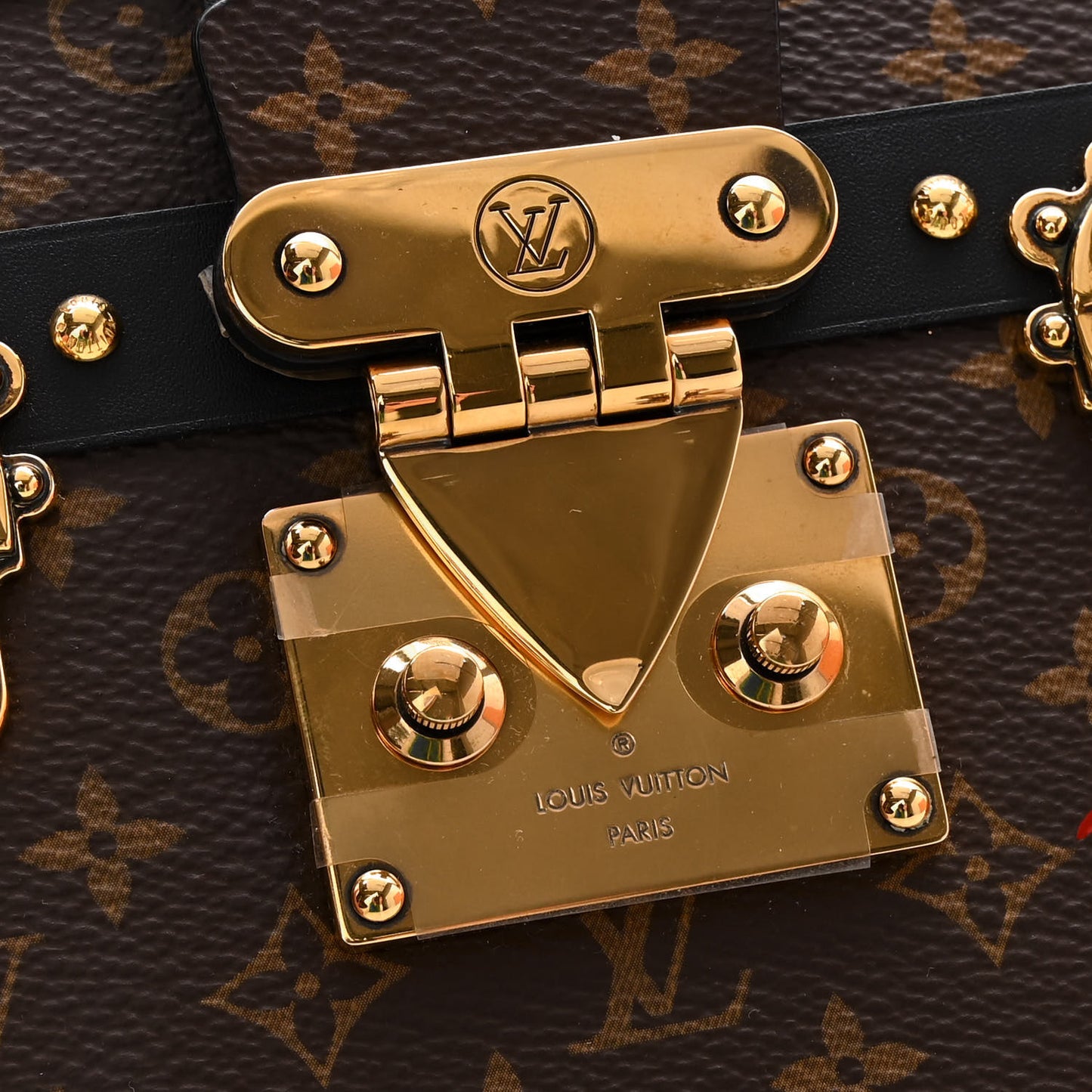 Monogram Petite Malle Black