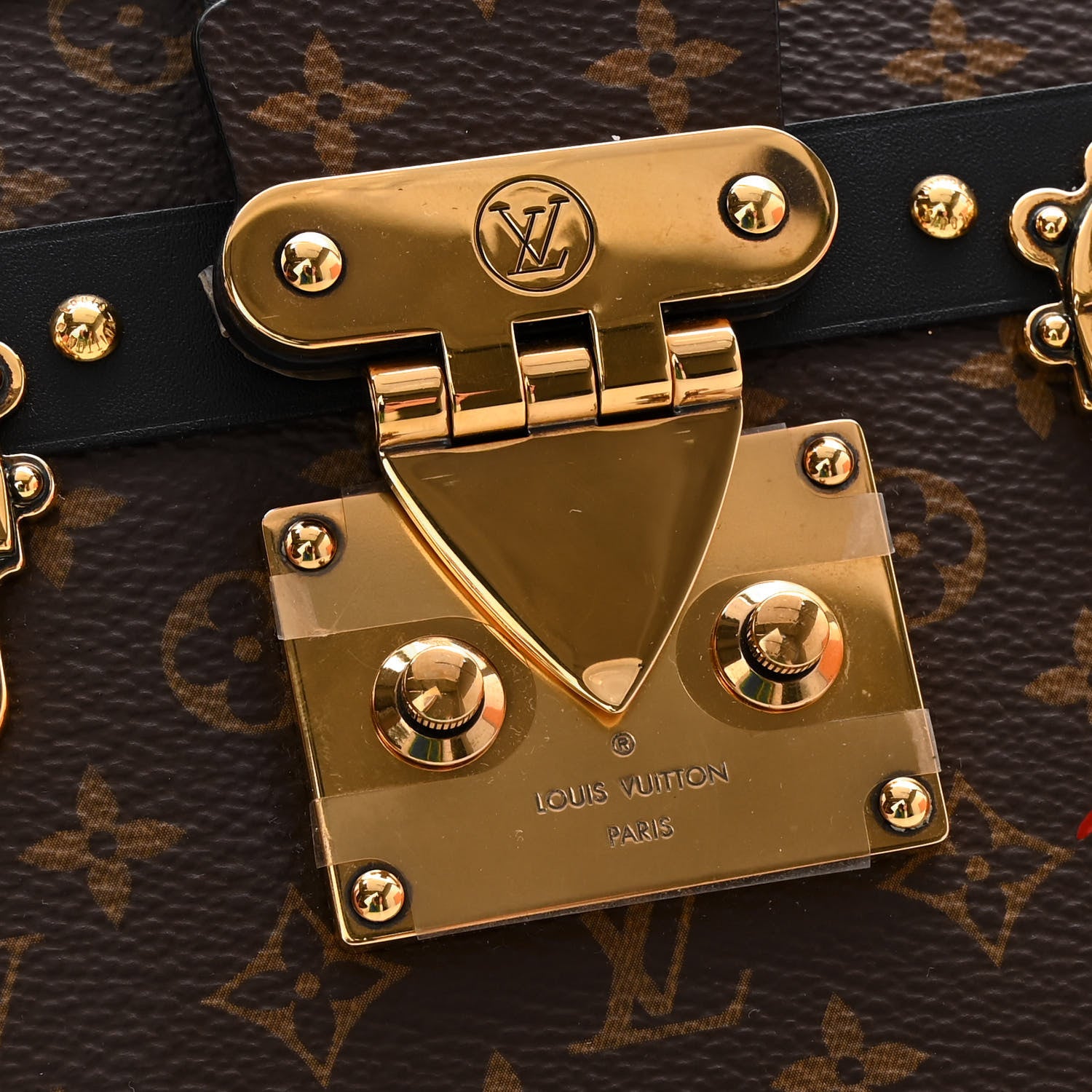 Louis Vuitton Monogram Petite Malle Black 13 of 15