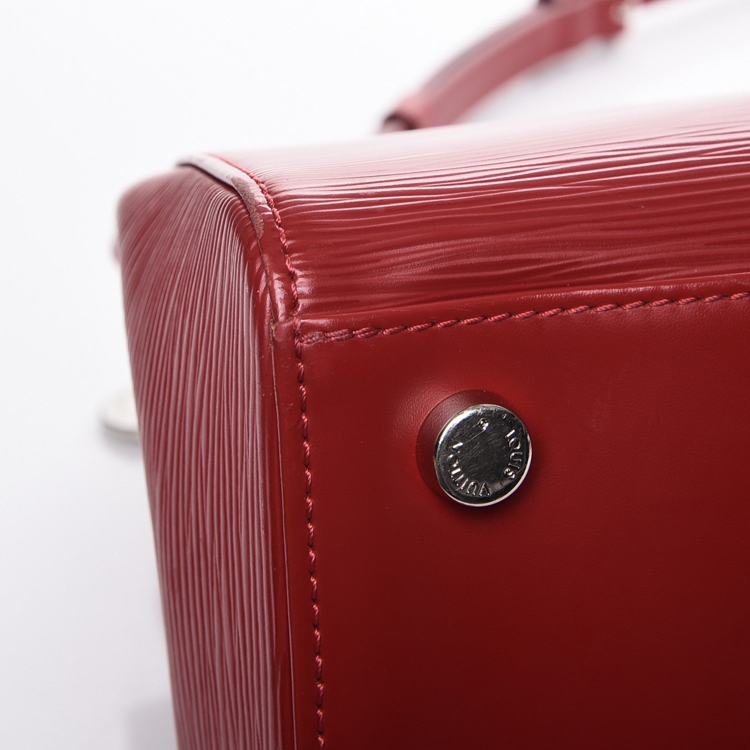 Louis Vuitton Epi Brea MM Carmine 10 of 12