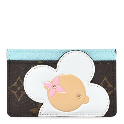 Louis Vuitton Monogram Vivienne Card Holder Animation Blue 1 of 7