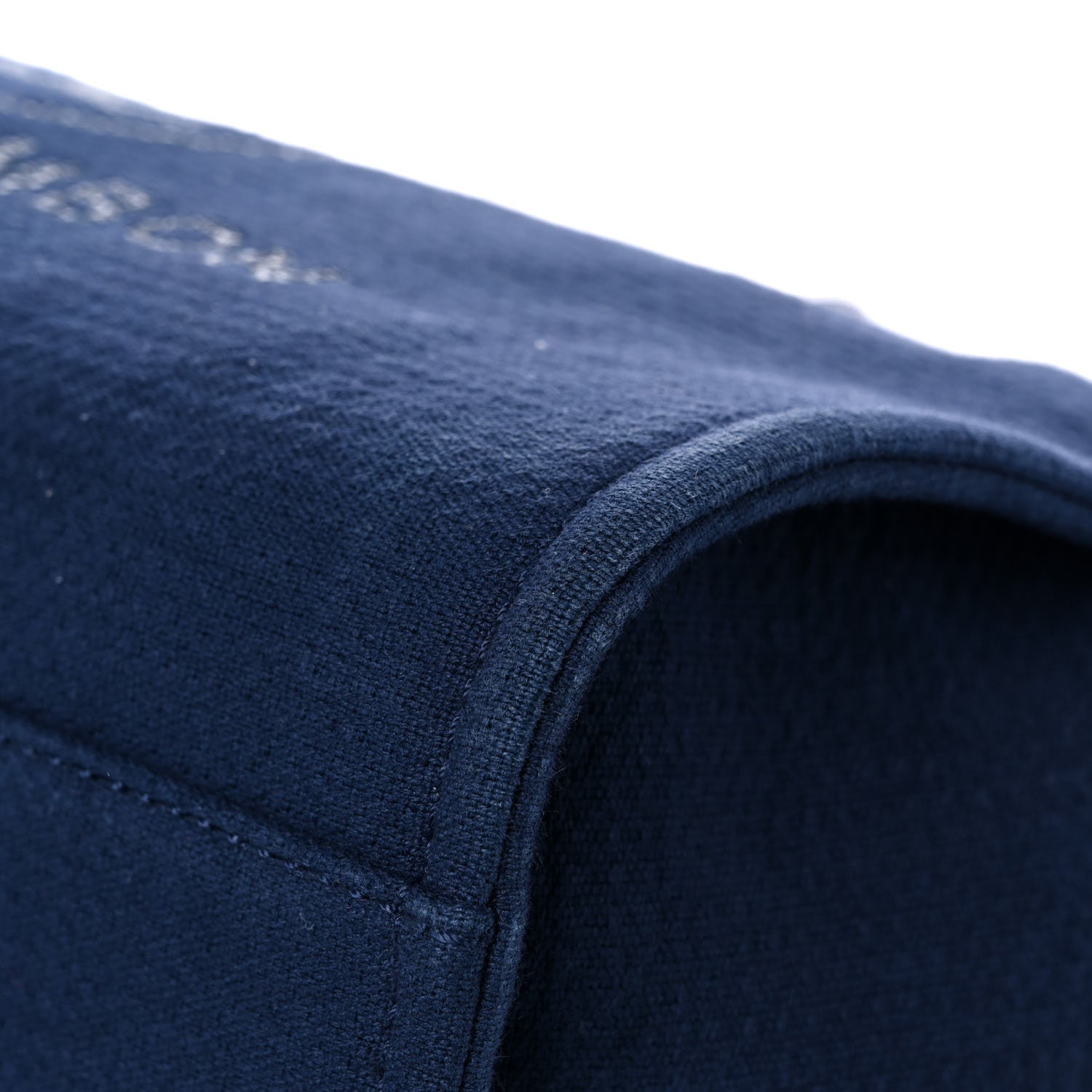 Chanel Mixed Fibers Small Deauville Tote Navy 8 of 11