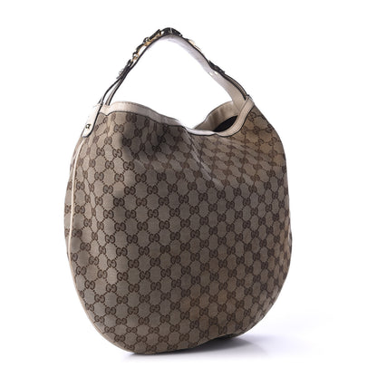 Gucci Monogram Large Wave Hobo Off White 4 of 18