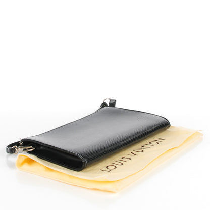 Louis Vuitton Epi Pochette Accessories 24 Black 4 of 7
