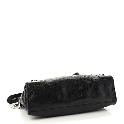 Balenciaga Agneau Classic Silver Hardware S City Black 3 of 10