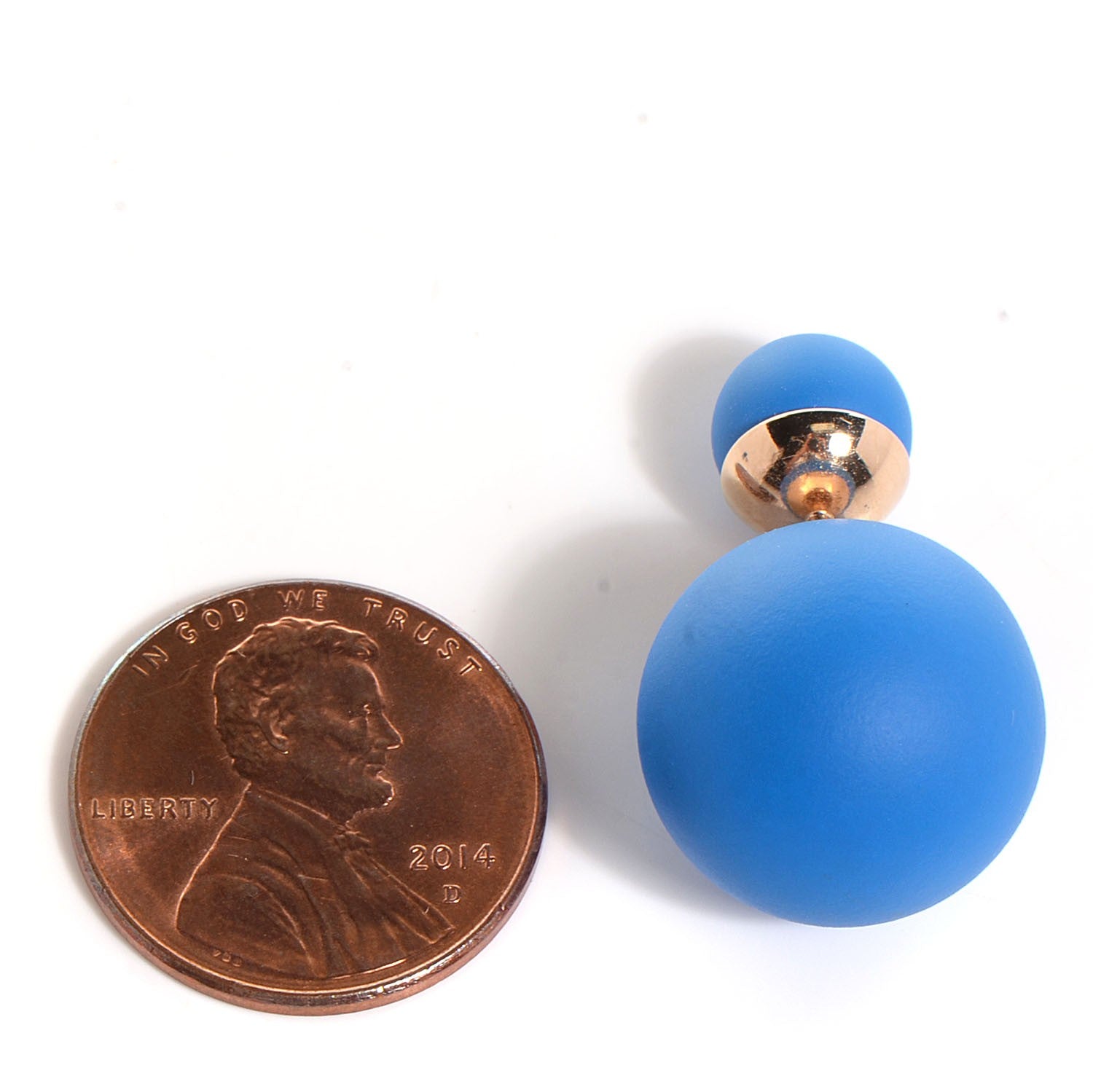 Christian Dior Mise En Dior Tribal Earrings Blue 2 of 7