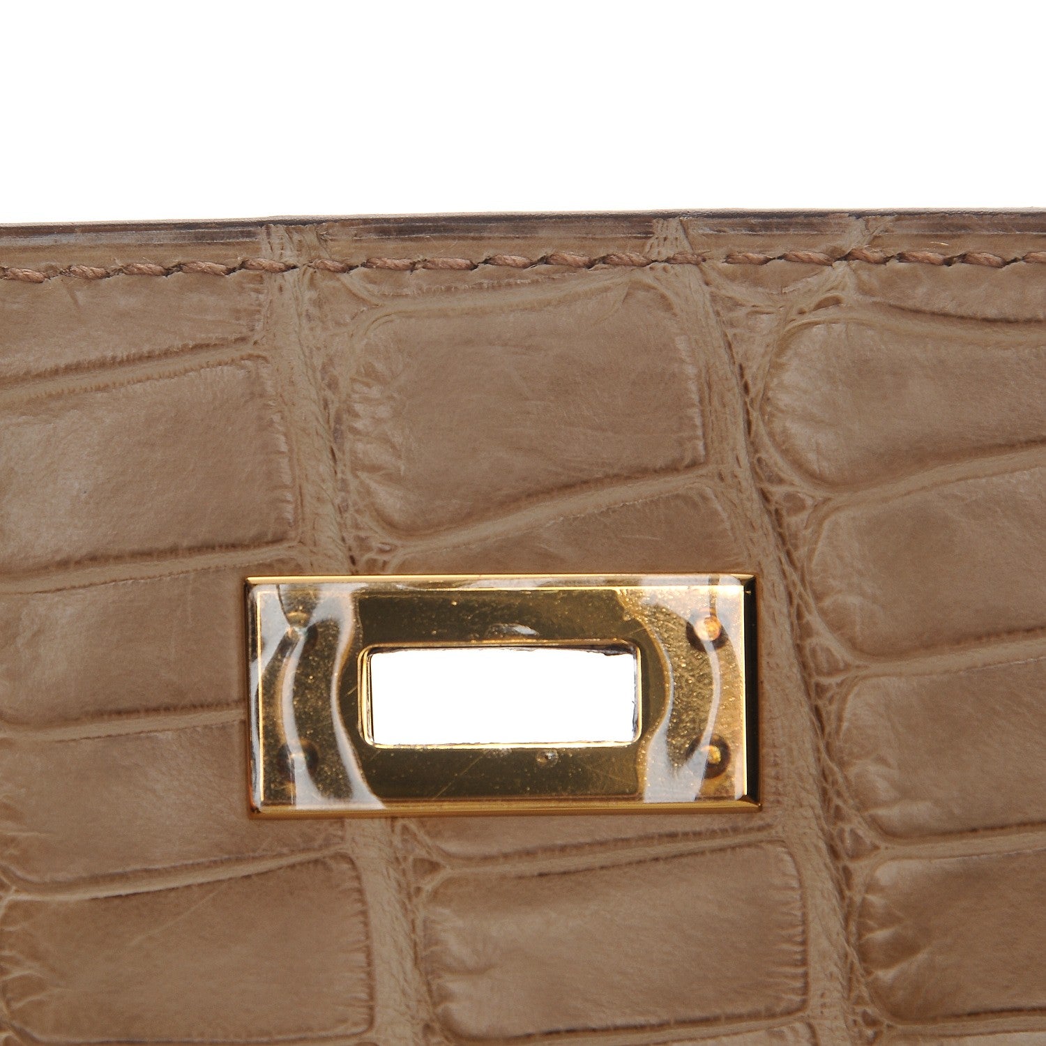 Hermes Matte Alligator Kelly Pochette Poussiere 13 of 23