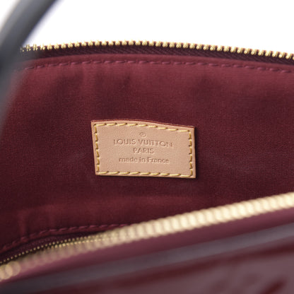 Louis Vuitton Vernis Lockit PM Griotte 6 of 10