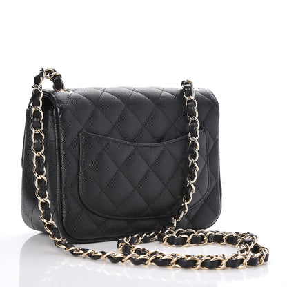 Chanel Caviar Quilted Mini Square Flap Black 3 of 8