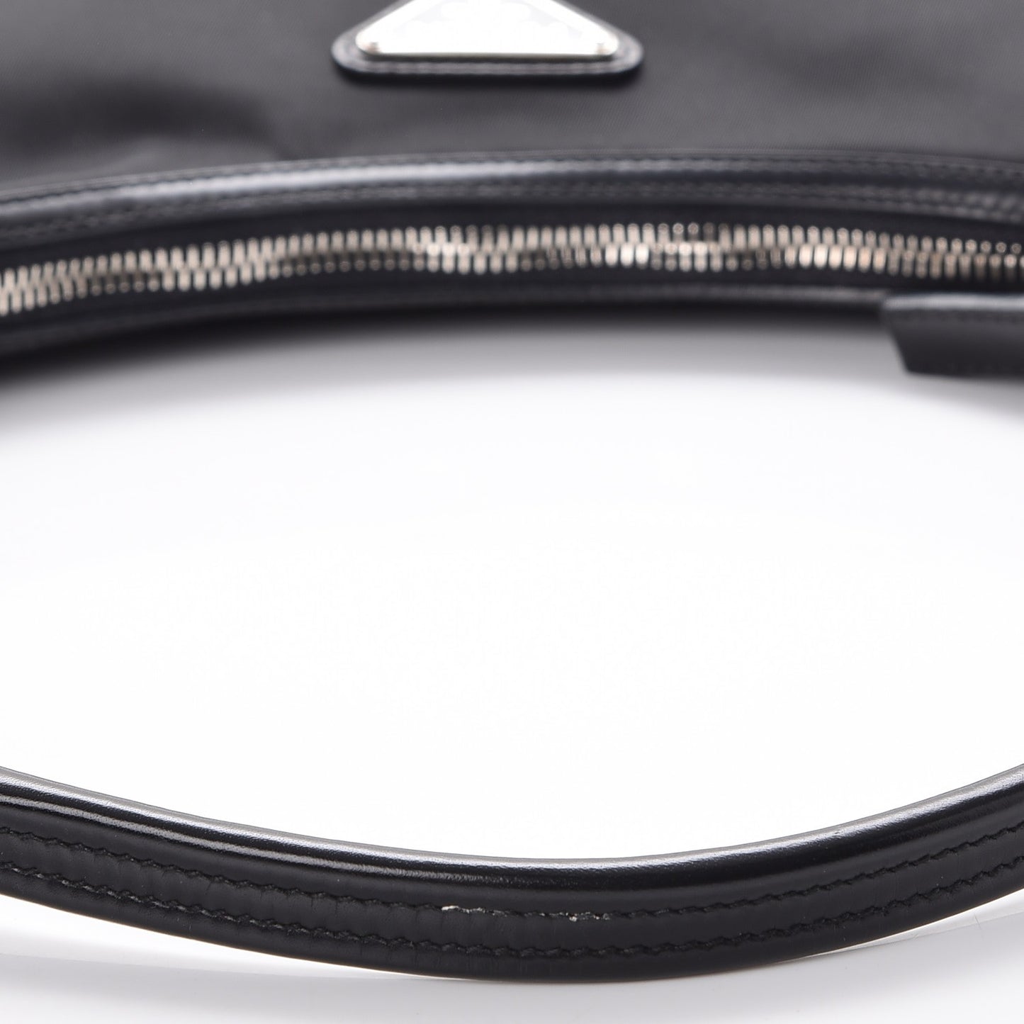Tessuto Light Nylon Shoulder Bag Nero Black