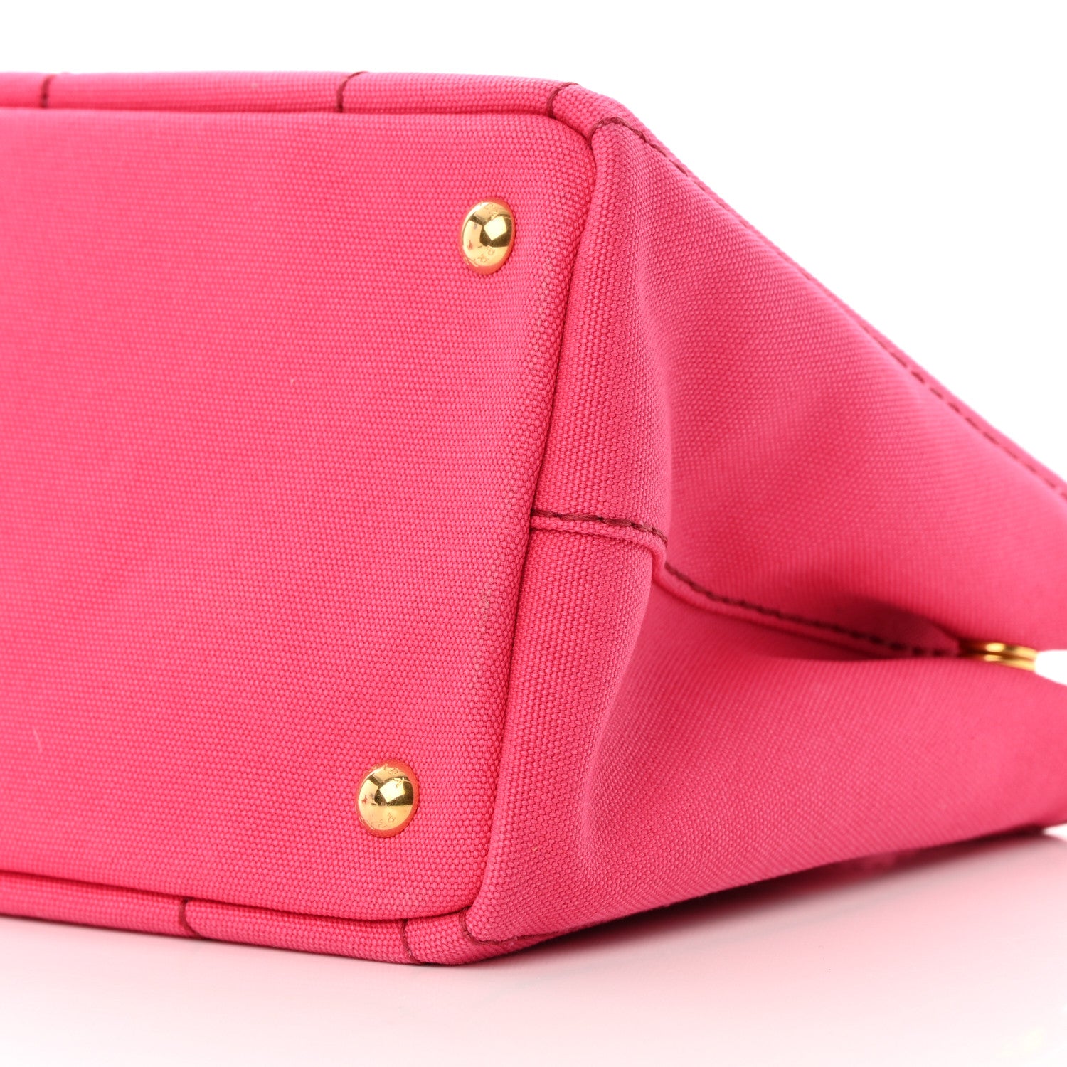 Prada Canapa Small Logo Tote Peonia 11 of 17