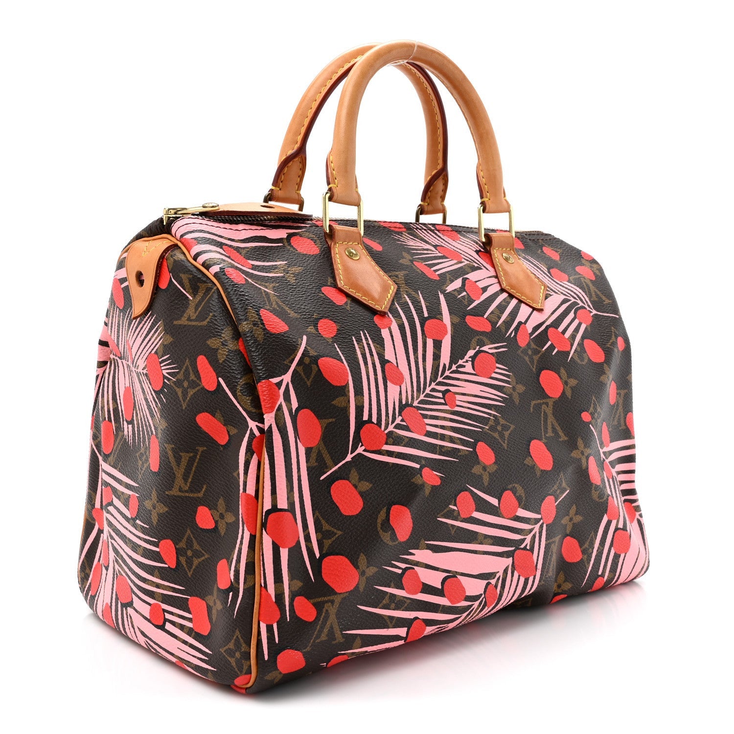 Louis Vuitton Monogram Jungle Dots Speedy 30 Sugar Pink Poppy 3 of 7