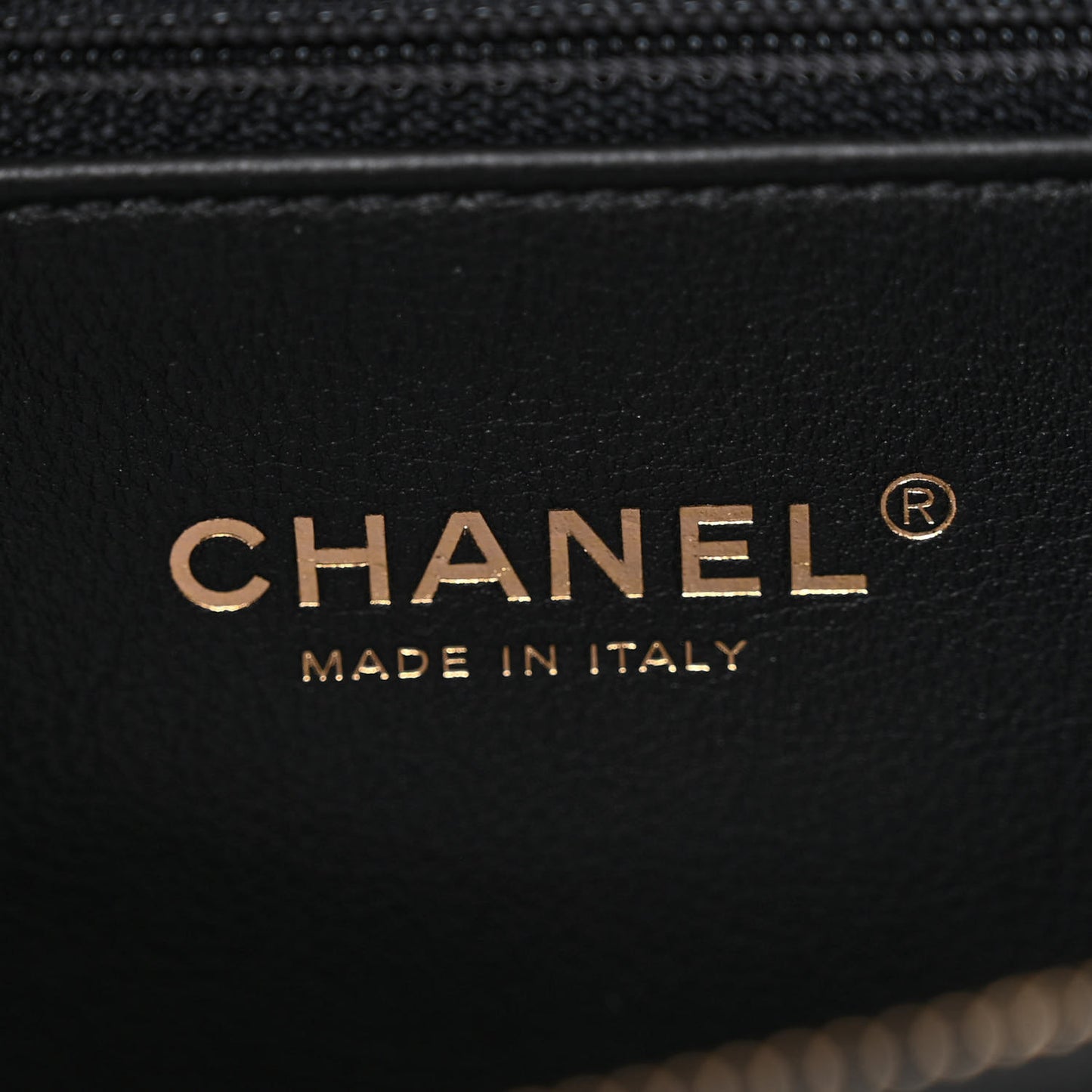 Caviar Lizard Quilted Medium Coco Handle Flap Black