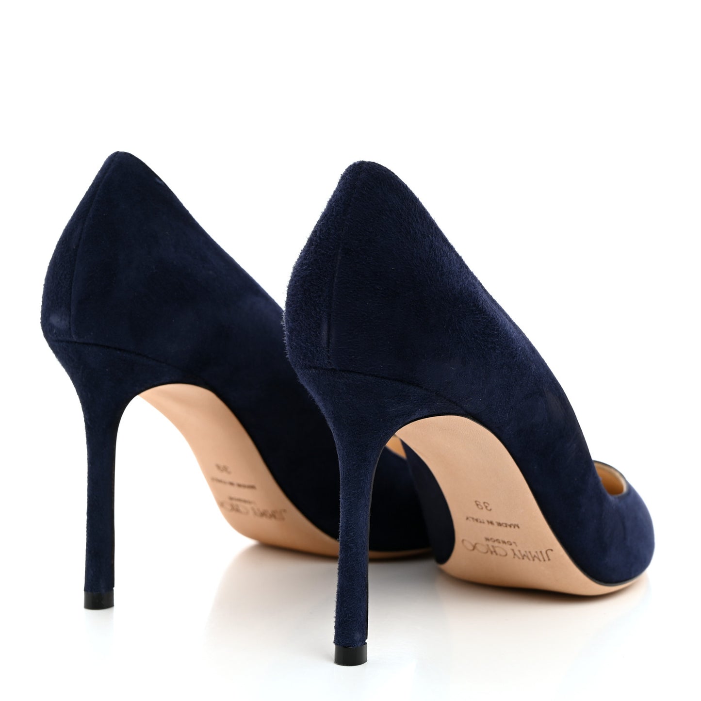 Suede Romy 100 Pumps 39 Dark Blue