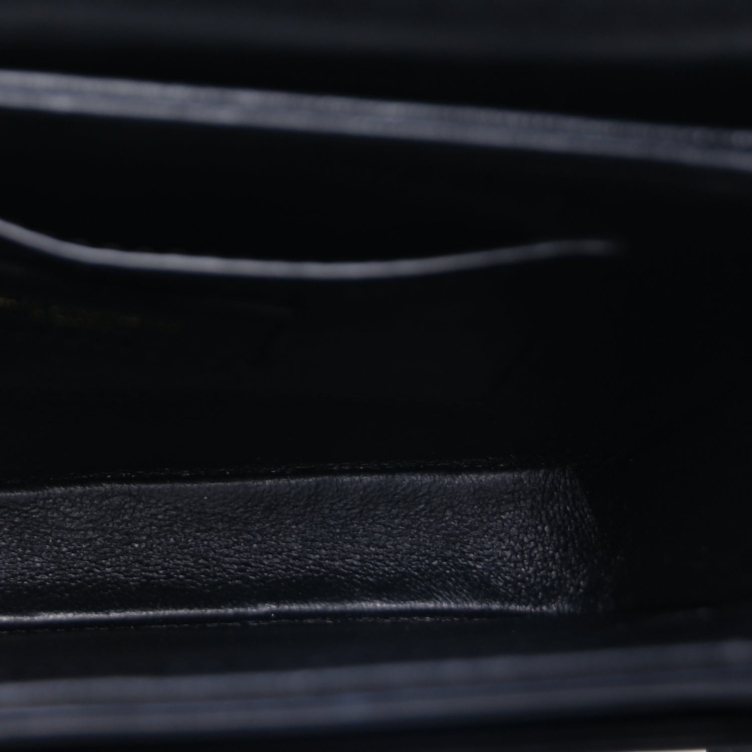 Saint Laurent Box Calfskin Monogram Medium Solferino Satchel  Black 4 of 8