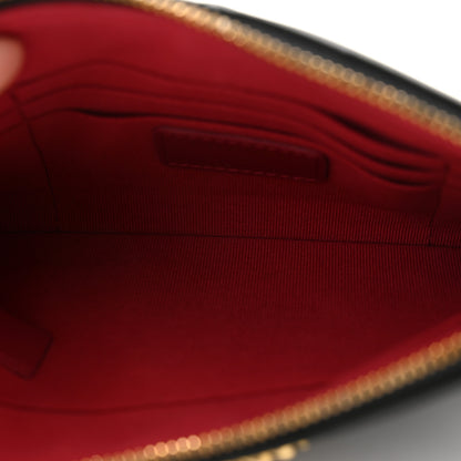 Chanel Lambskin Quilted Small Chanel 19 Pouch Black 5 of 9