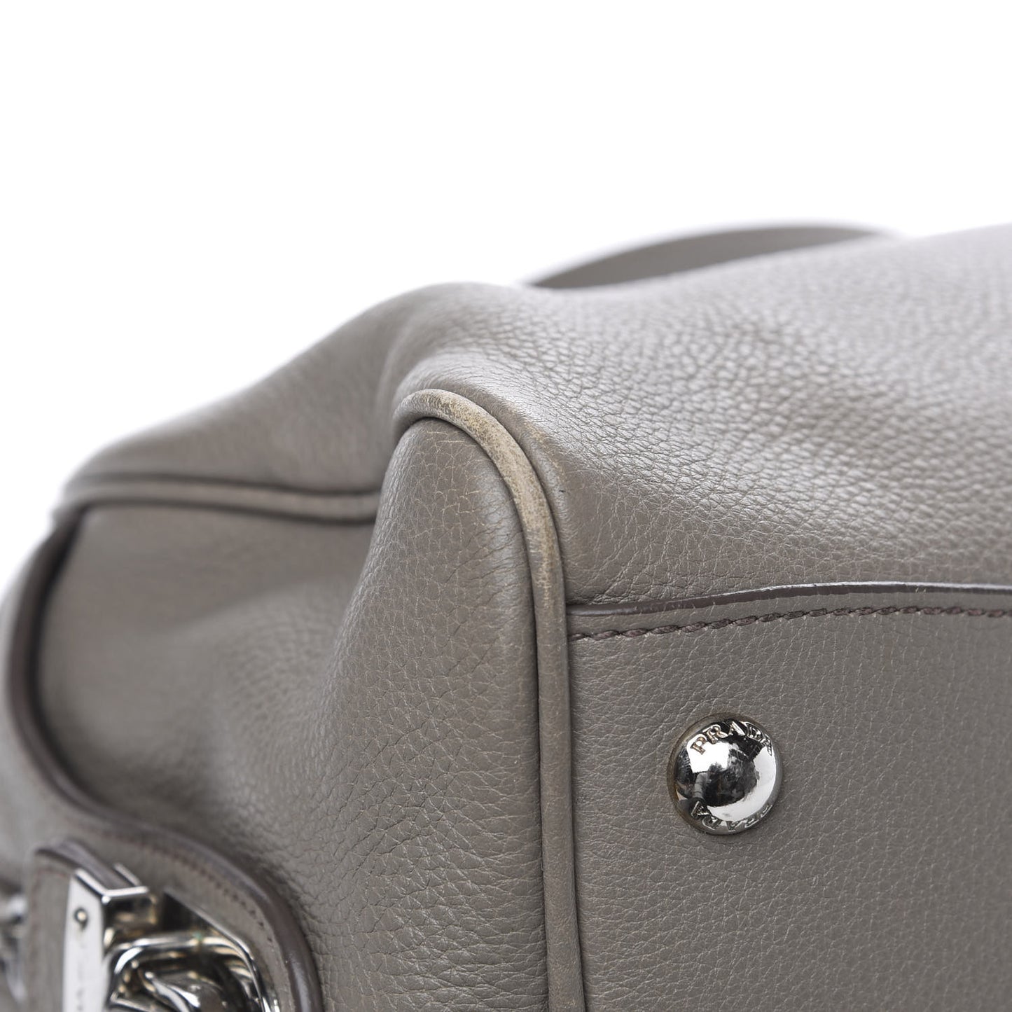 Vitello Daino Dome Satchel Argilla