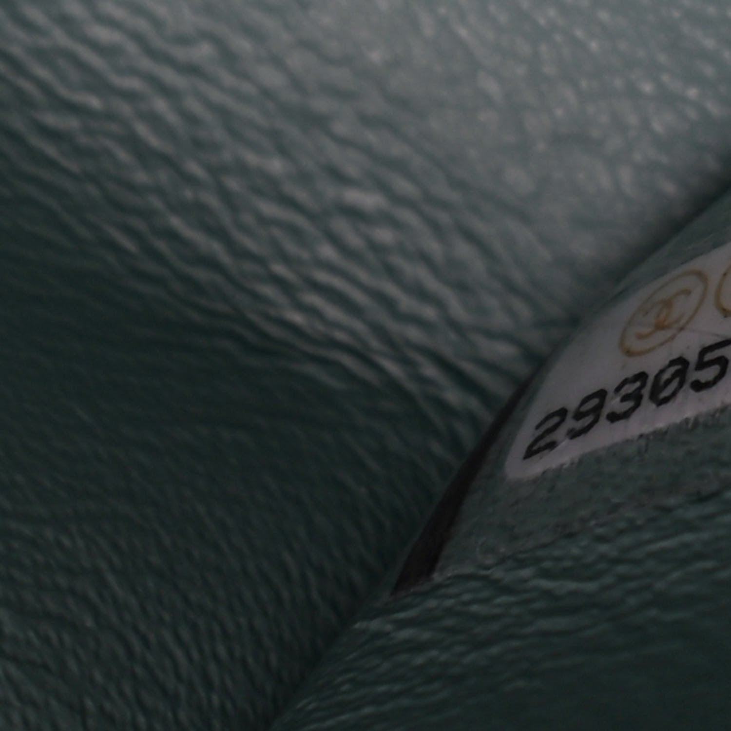 Chanel Caviar Quilted Medium Double Flap Light Blue 9 of 10