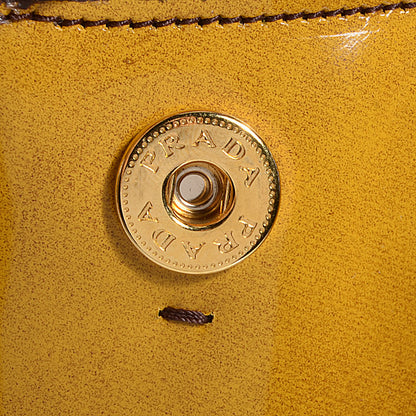 Prada Spazzolato Medium Double Zip Tote Sole Fume 3 of 12