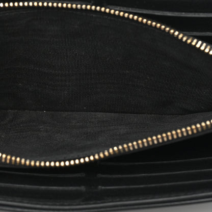 Valentino Garavani Vitello Rockstud Flap Wallet on Chain Black 6 of 27