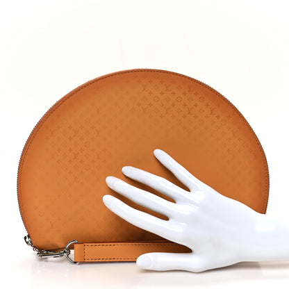 Louis Vuitton Calfskin Monogram Fortune Cookie Pouch Red 2 of 11