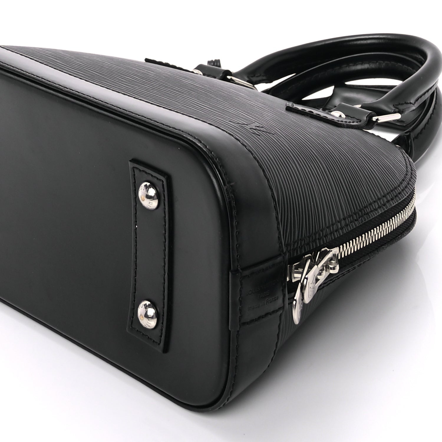 Louis Vuitton Epi Alma BB Black 8 of 8