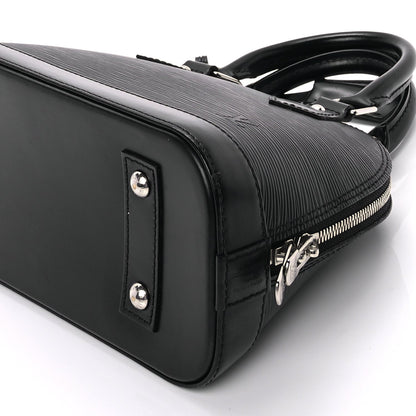 Louis Vuitton Epi Alma BB Black 8 of 8