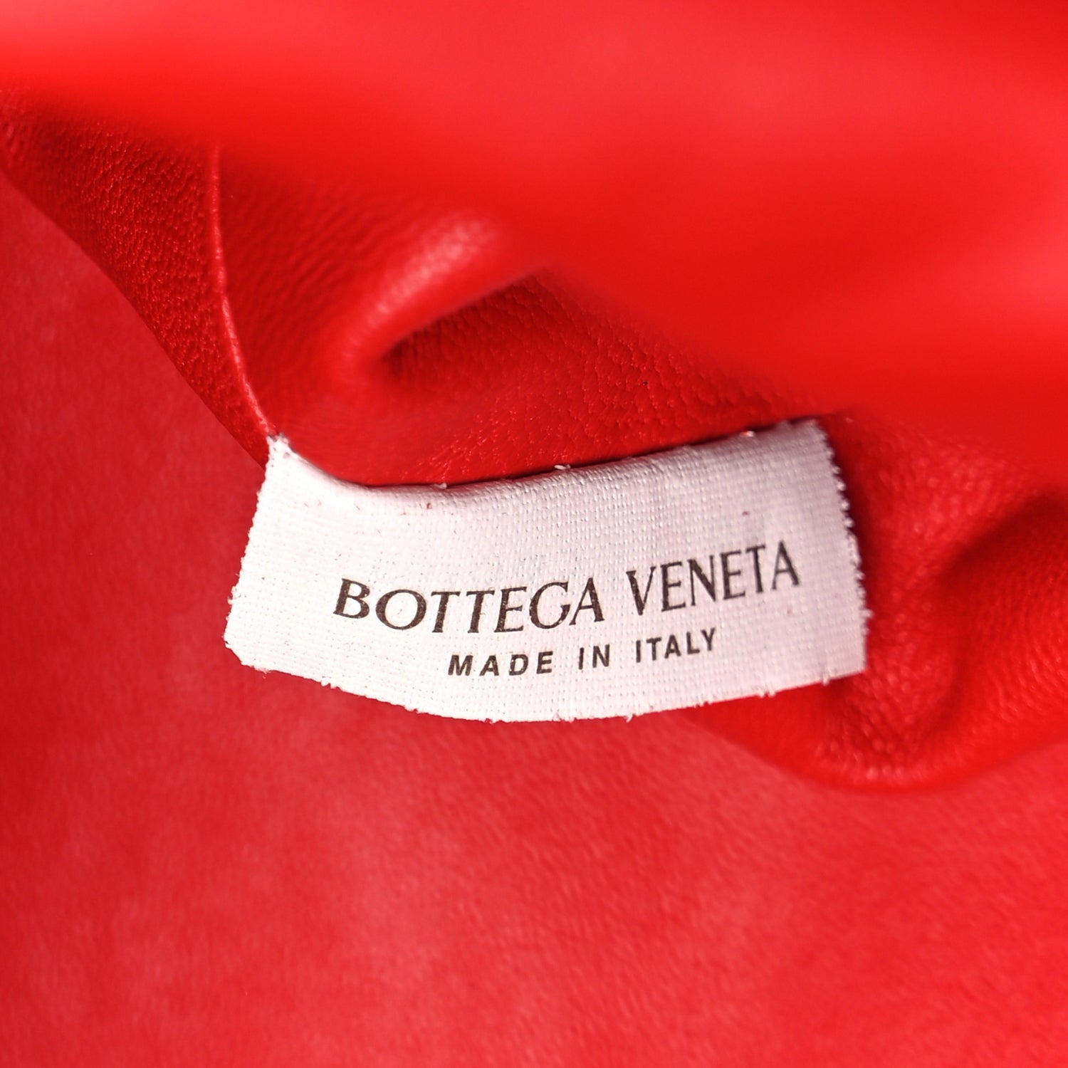 Bottega Veneta Nappa Maxi Intrecciato The Pouch Oversized Clutch Bright Red 6 of 7