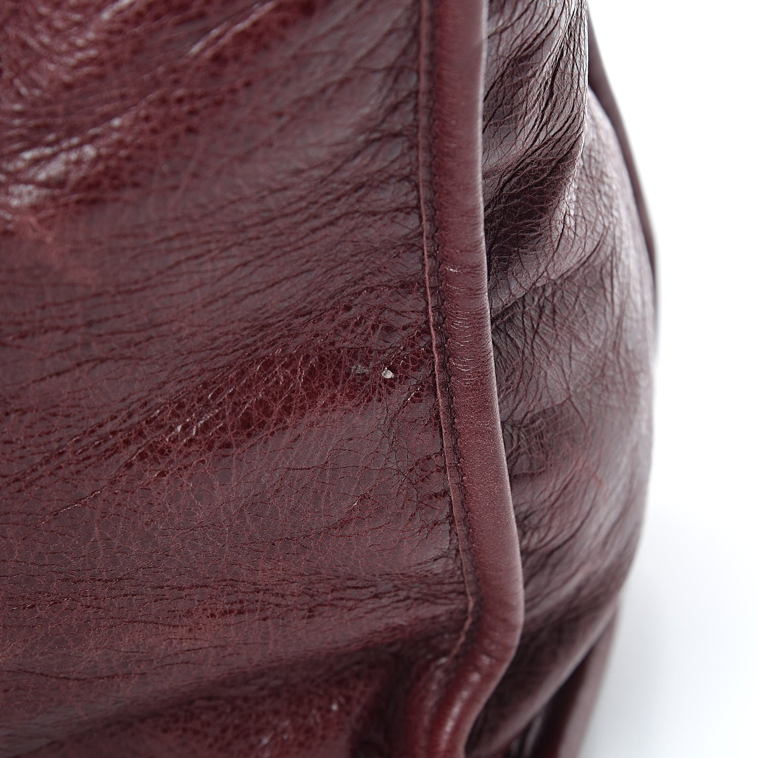 Balenciaga Agneau Classic Hardware City Dark Wine 13 of 16