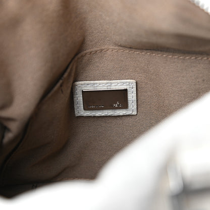Fendi Zucchino Spalmati Forever Small Boston White 6 of 9
