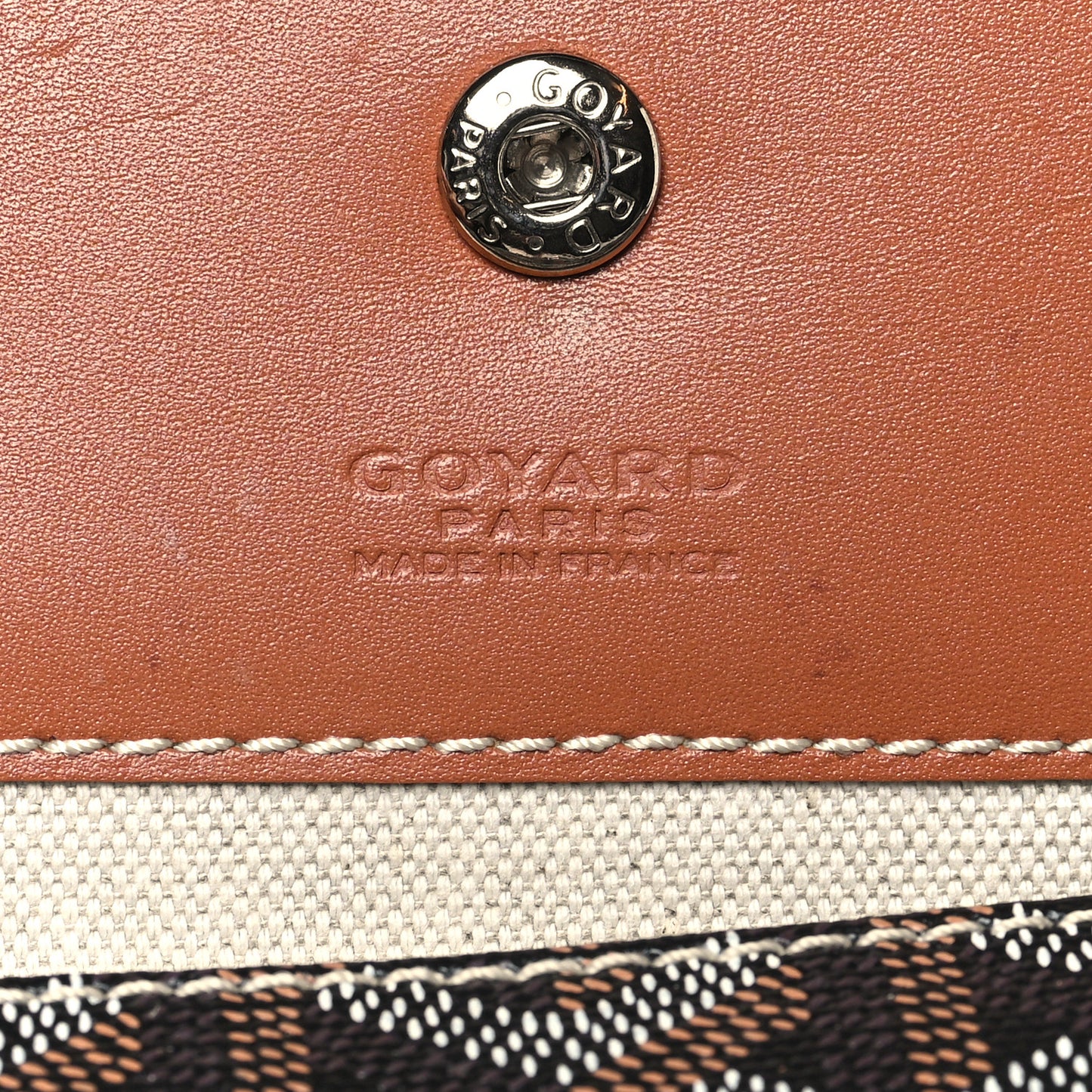 Goyardine Saint Louis Black Gold